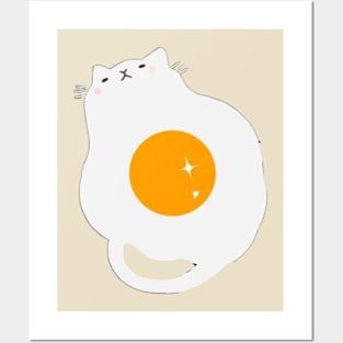 Egg Cat Posters and Art